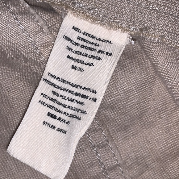 JAKETT ETC Linen & Leather Vest - Picture 9 of 10